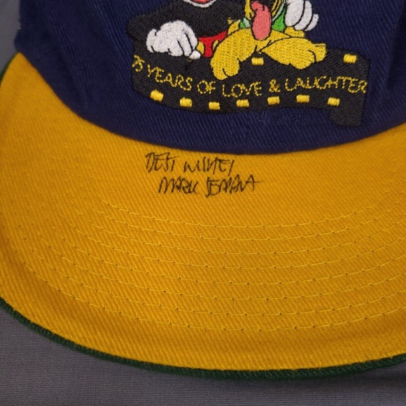 Vintage 1998-99 Walt Disney World Hat Reversible Disneyana Convention Strapback - Picture 4 of 15